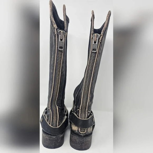 Circle G By Corral P5099  WMNS Distressed Leather Harness Riding Boots Size 5.5 - Picture 4 of 15